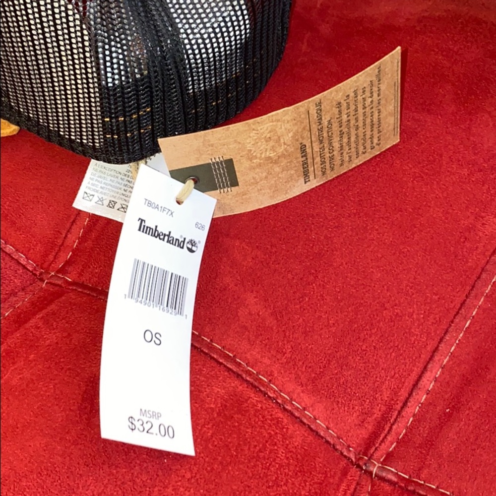 Mens Timberland snap Cap - Picture 2 of 5